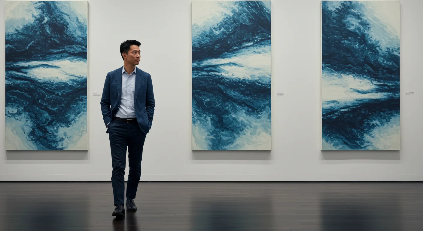 A man with painting