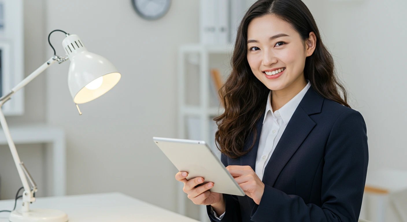 A satisfied professional using the IOR service